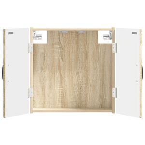 vidaXL Omara za tarče UTRECHT Sonoma hrast 52,5 x 10,5 x 53,5 cm