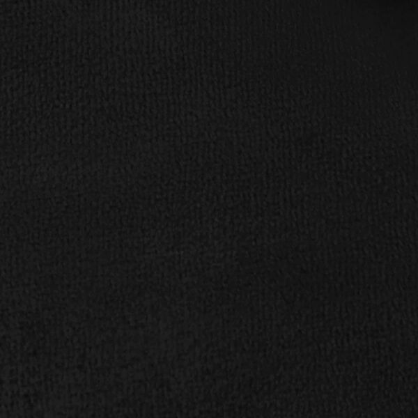 vidaXL Odeja Črna 130 x 150 cm Flis