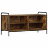 vidaXL TV omarica 140 x 39,5 x 50 cm Dimljen hrast Inženirski les