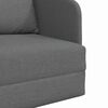 vidaXL Sofa postelja 60cm Temno siva blago