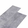 vidaXL Samolepilne PVC talne plo&scaron;če Siv cementni 30,5 x 61 cm 28 kos