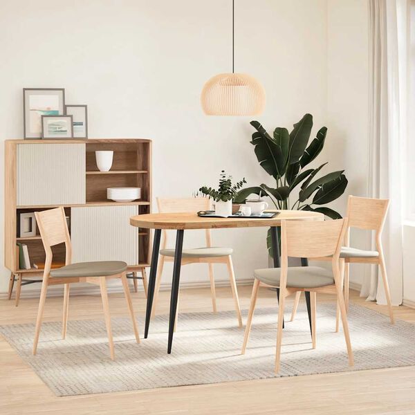 vidaXL Noge za konzolno mizico stožčaste oblike 4 kosi črne 72-73 cm jeklo