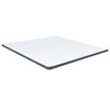 vidaXL Boxspring postelja temno siva iz blaga 200x200 cm