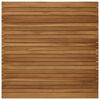 vidaXL Nepremična povr&scaron;ina 90 x 90 x 3,5 cm Kvadrat Trden tikov les