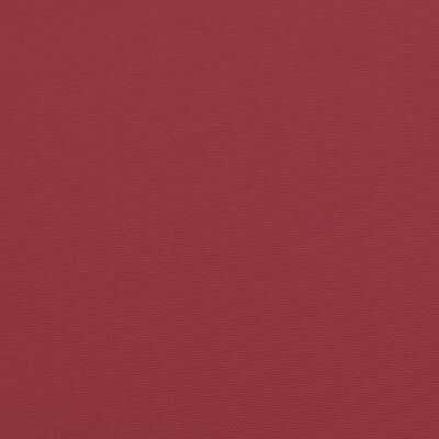 vidaXL Blazina za ležalnik vinsko rdeča (75+105)x50x3 cm