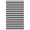 idaXL Zebra senčilo črna 145x200 cm tkanina &scaron;irina 140,9 cm poliester
