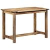 vidaXL Jedilna miza 110x55x75 cm trden mangov les