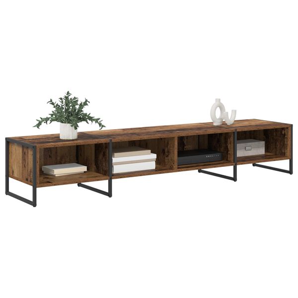 vidaXL TV omarica Star les 170,5 x 36 x 30,5 cm Konstruiran les