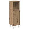 vidaXL Kopalni&scaron;ka omarica artisan hrast 30x30x100 cm inženirski les