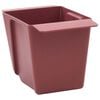 vidaXL Cvečni zaboji za euro palete 24 pcs Rjava 13,5 x 9 x 9,5 cm
