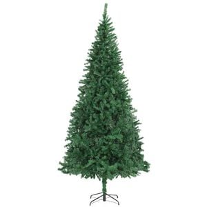 vidaXL Umetna novoletna jelka 300 cm zelena