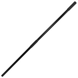 vidaXL Ročaj za vile &Oslash;3,5x127,5 cm črno jeklo