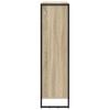 vidaXL Knjigovni omar 2 pcs Sonoma 99,5 x 30 x 108 cm Konstruiran les