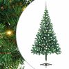 vidaXL Umetna novoletna jelka osvetljena z bučkami 120 cm 230 vejic