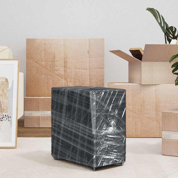 vidaXL raztegljiva folija 2 kosa prozorna 20 &mu;m 50 cm x 300 m