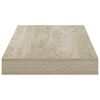 vidaXL Stenske police 4 kosi barva hrasta 50x23x3,8 cm MDF