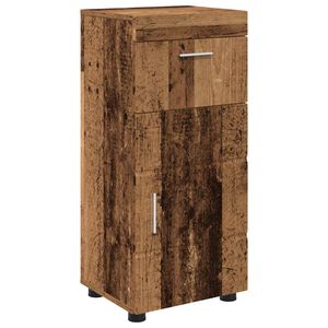 vidaXL Komplet omaric za kopalnico TULUM Star les 37 x 31,5 x 82 cm