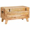 vidaXL Shranjevalna &scaron;katla 70 x 35 x 40 cm trden mangov les
