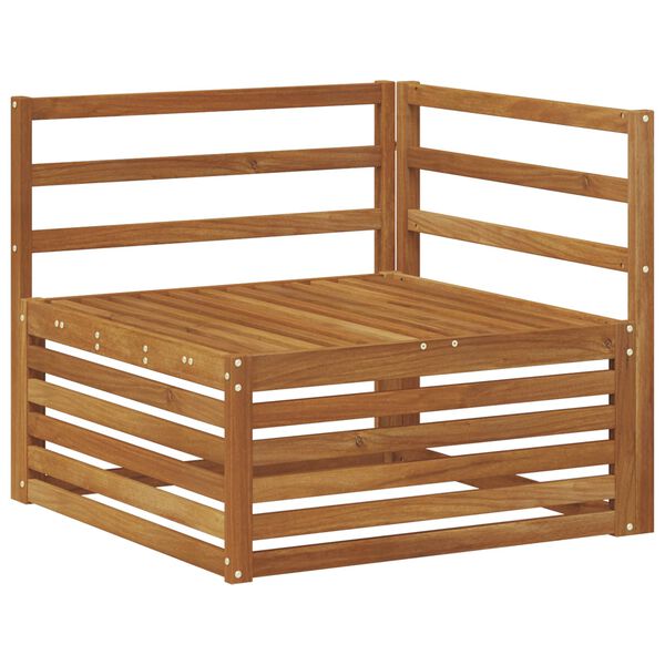 vidaXL Zunanja garnitura za sedenje 4 pcs Naravna Masiven les akacije