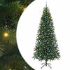 vidaXL Umestno božično drevo Zelena 240 cm PE in PVC