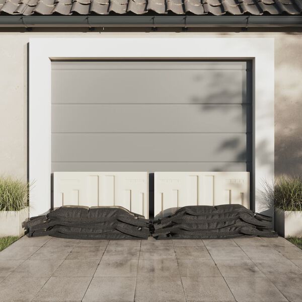 vidaXL Vreče za pesek 100 kosov temno zelene 103x25 cm HDPE