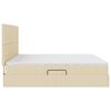 vidaXL Postelja z dodatnim prostorom za shranjevanje in LED osvetlitvijo