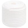 vidaXL Večnamenska uporabna vrv 18 mm 50 m Bela PP
