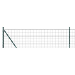 vidaXL Evropanel z betonsko podlago 10 x 0,6 m Jeklo s PVC premazom