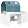 vidaXL Postelja s Tunelom 4 pcs Artisian hrast in svetlo modra