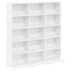 vidaXL CD omara Bela 96 x 23,5 x 97,5 cm Inženirski les