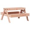 vidaXL Piknik miza za otroke 88x97x52 cm trden les douglas