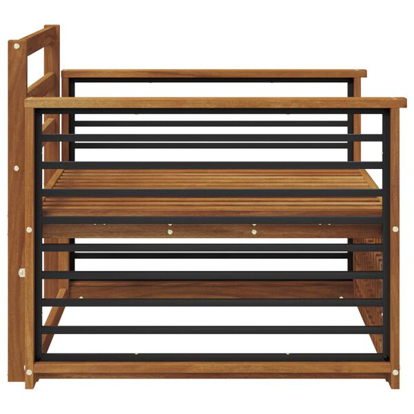 vidaXL 2 Kos Sedežna garnitura z naslonjali za roke