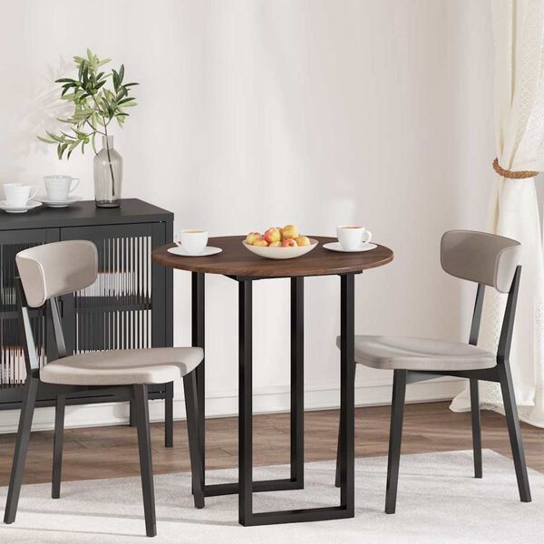 vidaXL Nepremična povr&scaron;ina Rjavi hrast 70 x 70 x 1,5 cm