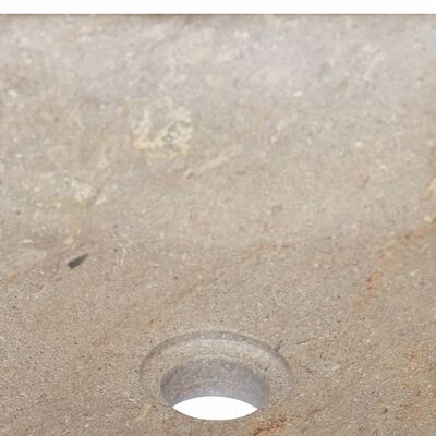 vidaXL Umivalnik siv 40x40x10 cm marmor