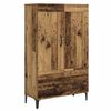 vidaXL Visok predalnik Star les 70 x 31 x 115 cm Inženirski les
