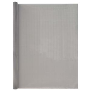 vidaXL Mrežna zaslona 100 x 2000 cm 120 Mesh Inox 201 Srebrna