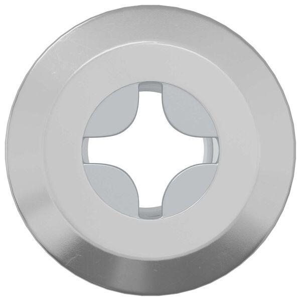 vidaXL Zaklepna matica 12 pcs Nikljeva M6 x 15 mm Jeklo