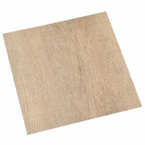 vidaXL Deske za talne obloge Svetlo siva, Temno rjava 5,11 m&sup2; 55 kos