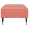 vidaXL Stolček za noge roza 78x56x32 cm žamet