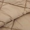 vidaXL Polna celoletna prevleka Taupe 220 x 135 cm Mikrovlakna