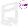 vidaXL Sponke za izravnavo plo&scaron;čic 250 kosov 2 mm
