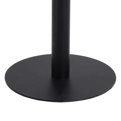 vidaXL Bistro miza svetlo rjava 80x80 cm mediapan