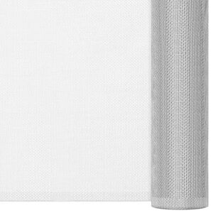 vidaXL Aluminijasta mreža 112x500 cm srebrna