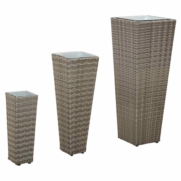 vidaXL Zunanj set 3 pcs Kovina