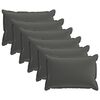 vidaXL Prevleka za blazino 6 kos HOUTEN Antracit 50 x 70 cm Poliester
