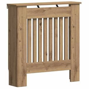 vidaXL Pokrov radiatorja Artisan hrast 78 x 19 x 81,5 cm