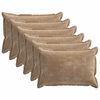 vidaXL Prevleka za blazino 6 kos HOUTEN Rjava 50 x 70 cm