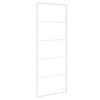 vidaXL Stojalo za brisače belo 45x10x115 cm jeklo