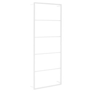vidaXL Stojalo za brisače belo 45x10x115 cm jeklo