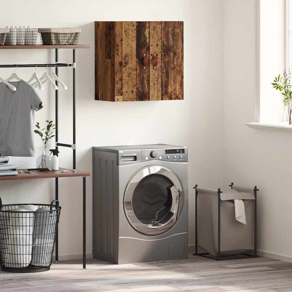 vidaXL Omarica na steni Star les 60 x 31 x 60 cm Konstruiran les